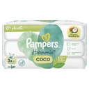 Vlhčené obrúsky Pampers Coconut Pure 3 x 42ks