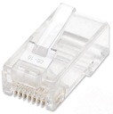 Intellinet RJ45 zástrčka 8P/8C UTP Cat.5e/drôt 100ks