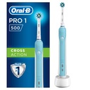 Oral-B Pro 1 500 Dobíjacia elektrická zubná kefka s technológiou Braun