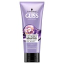 Schwarzkopf Gliss Blonde Hair Perfector maska ​​na vlasy fialová 200 ml