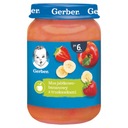 Gerber dezert jablko banánová pena s jahodami pre bábätká 190g