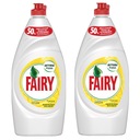 FAIRY Lemon Prostriedok na riad, 2x900ml