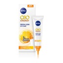 NIVEA Q10 ENERGY Očný krém proti vráskam VIT C + E 15 ml