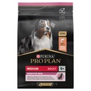 PURINA PRO PLAN Stredne citlivá pokožka pre dospelých 3 kg