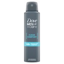 Dove Men + Care Clean Comfort Antiperspirant v spreji 150 ml