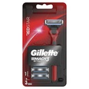 Holiaci strojček Gillette Mach3 Start + 3 čepele - darček - krabička