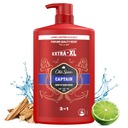 Old Spice Captain sprchový gél a šampón pre mužov 1000 ml