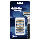 GILLETTE SENZOR 3 STROJOVÉ VLOŽKY 5 KS.