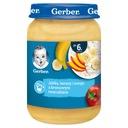 Gerber dezert Jablká banány mango s jemným tvarohom pre deti 190g