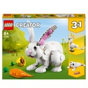 RABBIT Creator 3 v 1 LEGO 31133 Biely králičí papagáj Tuleň