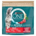 PURINA ONE Sterilcat BIFENSIS HOVÄDZIE PŠENIČNÉ SUCHÉ KRMIVO 1,5 KG