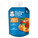 Gerber dezert pre deti od 6 mesiacov, jablko, marhuľa, 80 g