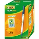 Pero Bic Eco Round Stick 1 mm modré x 100