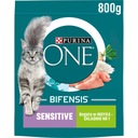 Purina ONE SENSITIVE morčacie ryža 800g krmivo pre mačky