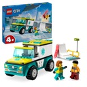 LEGO City 60403 Junior 4+ Sanitka a snowboardista