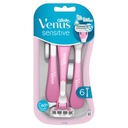 Gillette Venus Sensitive jednorazové holiace strojčeky, 6 kusov