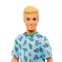 Barbie Fashionistas Ken Blue tričko s kaktusmi