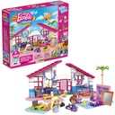 MEGA BLOKS BARBIE BLOCKS set DOM V MALIBU 303 ELEMENTOV