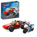 Klocki City 60392 Policajná motorka - LEGO auto naháňačka späť