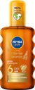 NIVEA SUN Intense Bronze Karoténový olej na opaľovanie v spreji SPF6 200 ml