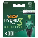 BIC Hybrid 3 Flex Sensitive Razor vložky 4 ks