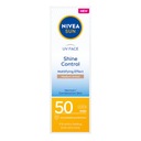 Nivea Sun Shine Control UV Face 50 Zmatňujúci krém na tvár 50 ml