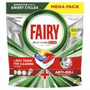 Fairy Platinum Plus Kapsule do umývačky riadu 60 ks