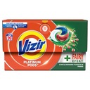 Vizir Platinum PODS for white + kapsule Fairy Effect Laundry, 20 praní