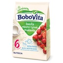 Bobovita Mliečno-ryžová kaša s jahodou 5x230g