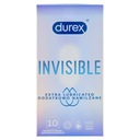 DUREX INVISIBLE lubrikované kondómy 10 kusov