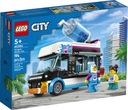 Predajňa mobilných áut LEGO City 60384 Penguin Slush Van