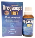 OREGASEPT H97 30ml Oreganový olej Parazity ASEPTA