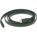 KLOTZ HDMI-FL010 HDMI V1.4a ethernet 1m Plochý