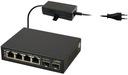 Switch PoE Pulsar SFG64 - 4x Gigabit PoE, 2xSFP