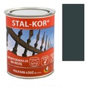 STAL-KOR Hrdzavý emailový základný náter 0,8L grafit RAL7024