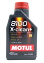 Motul 8100 X-clean+ syntetický motorový olej 1 l 5W-30