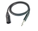 KLOTZ MY206 XLR samec Jack mikrofónový kábel 1 m