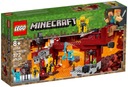 LEGO MINECRAFT 21154 BRIDGE OF FLAME NETHER PEKLA