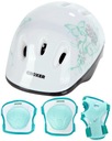 Mint Set Chrániče CROXER Neve S + Helma Silky S