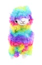 Maskot Plyšový LED Rainbow Llama Alpaka 24cm