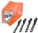 Lampa predného svetla BA20D 12V E4 Cross Enduro ADV ATV KTM DUKE