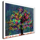 Moderný obraz Blue Tree rám 50x40