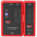 RJ11 RJ45 LAN tester sieťového kábla UNI-T UT681L internetový tester internetového kábla