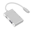 Adaptér USB Type C USB-C na VGA DVI HDMI kábel USB