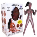 NAFUKOVACIA SEX BÁBIKA Ebony ALECIA 3D Cyberskin