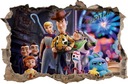 NÁLEPKY NA STENU Otvor 77 TOY STORY 4 100x65 cm