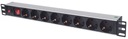 POWER STRIP RACK 19 X8 1U SCHUKO 3M