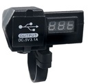 NABÍJAČKA NA MOTORKU MOTOR 2x USB 5V -2.1