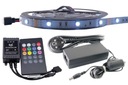 SET LED pás SMD RGB 5050 MUSIC DISCO 5m