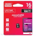 Pamäťová karta Goodram microSD 16GB Class 10 UHS-I